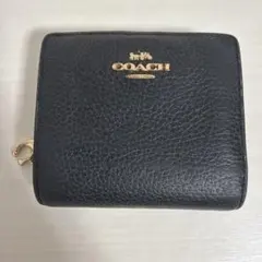 ブラック 折り財布