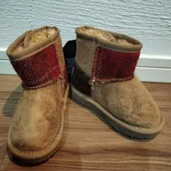 Harris Tweed ブーツ サイズ15