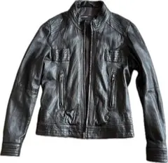 ブラウン レザージャケット