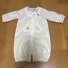 ツーウェイオール ロンパース 新生児 カバーオール 男の子 新品 50 60