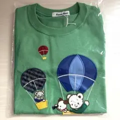 ファミリア　110cm ロンT グリーン　現行品