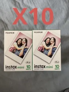 FUJIFILM instax mini インスタントフィルム 10パック