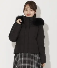 アンドクチュール♡FOXファー付きショートダウン