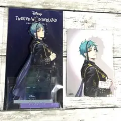 ツイステ フロイド おめかし ブルーム ブレイジングジュエル 寮服 缶バッジ ツイステ 5周年 ブレイジングジュエル 缶バッジ フロイド・リーチ 4点