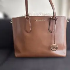MICHAEL KORS ブラウン トートバッグ