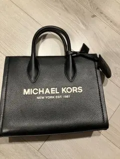 MICHAEL KORS ブラック ミニトートバッグ