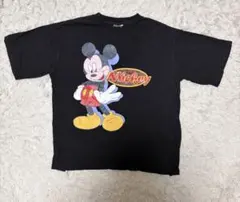 90s ディズニー ミッキー Tシャツ 黒のサムネイル