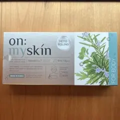 on: myskin オーマイスキン ハーブピーリング4ml x 8個　ボディ用