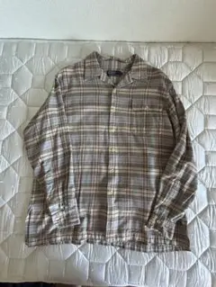 90s POLO by Ralph Lauren 開襟チェックシャツ