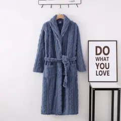 26 秋冬レディース メンズ ガウン バスローブ 風呂上がり 暖かい 着る毛布