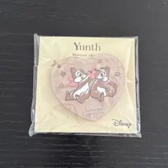 ※新品Yunth ・チップ&デール ハート型ミラーチャーム