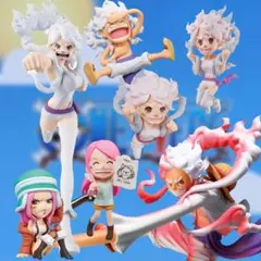 ワンピース ルフィ ボニー ナミ ハンコック フィギュアセット - メルカリ