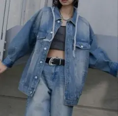 早い者勝ち!!　オーバーサイズ 　デニムジャケット