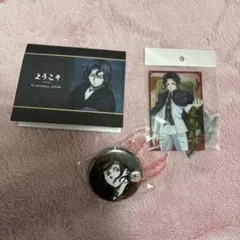 鬼滅の刃　ダイニング　お楽しみくじ　缶バッジ　鬼舞辻無惨　3点セット