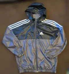 adidas フード付きジャケット 140　ブルゾン
