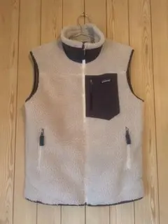 た*す様 patagonia フリースベスト M ベージュ