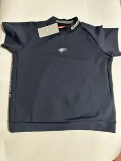 BEAMS GOLF レディース モックネックシャツ ネイビー Lのサムネイル