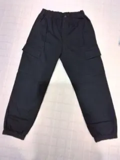 カーゴジョガーパンツ　ユニクロ　150　黒