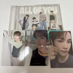 RIIZE ALL OF YOU ソンチャンセット 東京ドーム記念盤 トレカ