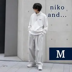 niko and... ハーフジップスウェット M M073のサムネイル