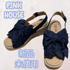 PINK HOUSEピンクハウスリボンストラップ エナメルパンプス 新品未使用 