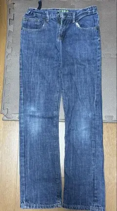 Gapストレートデニム　紺色　150cm 19s