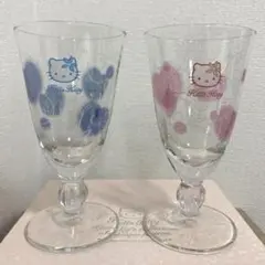 【希少】ハローキティ　ワイングラス　アラベスク　ペア　サンリオ2009