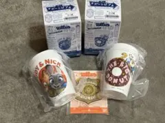 ズートピア 1番くじ D賞 タンブラー コースター セット