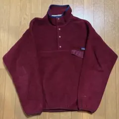 90s パタゴニア シンチラ スナップT ボルドー Lサイズ