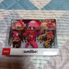 Splatoon amiibo 3体セット(タコボーイ、タコ、タコガール)