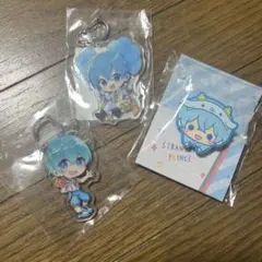 すとぷり　ころん アクリルキーホルダー、ラバークリップ