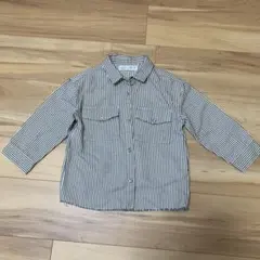ZARA ストライプ 長袖シャツ 3-4歳　104cm