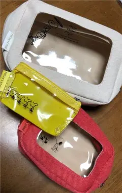 雑誌付録 スヌーピーポーチ セット