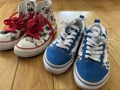 VansとConverseのスニーカーセット