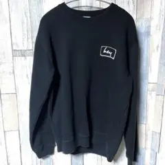 ユナイテッドアスレ⭐️スウェット　トレーナー　M　ピザ　ブラック黒