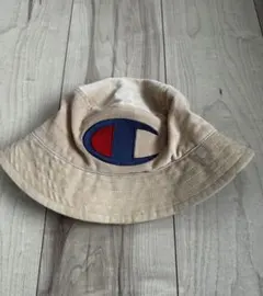 Champion バケットハット ベージュ　キッズ用