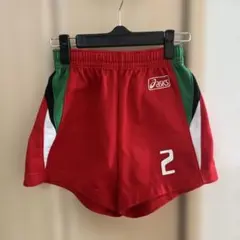319 アシックス　バレーボール　ゲームパンツ　ハーフパンツ　ショートパンツ