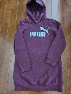 PUMA フード付きチュニック丈ワンピース 140