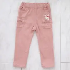 ミキハウス うさこパンツ ズボン ピンク 90cm