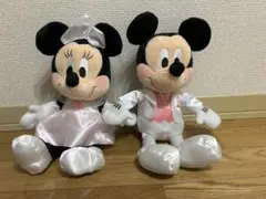 ミッキー・ミニー ウェディングぬいぐるみ