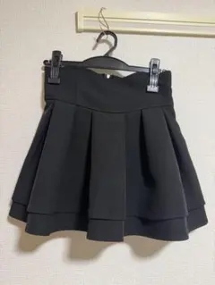 【美品】michell Macaron フレアミニスカート ブラック M