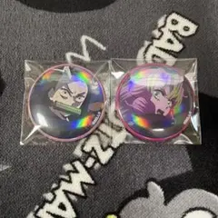 鬼滅の刃　ホログラム缶バッジ　蜜璃　禰豆子