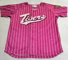 阪神タイガース ピンク ユニフォームLサイズ　HANSHIN Tigers 阪神タイガース ユニフォーム ピンク Sサイズ - メルカリ
