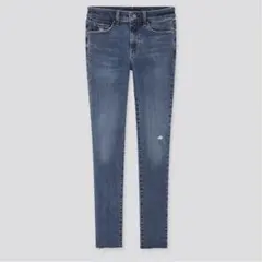 UNIQLO ウルトラストレッチジーンズ　スキニー　ブルー23