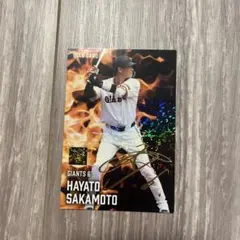 プロ野球チップス2025 坂本勇人 STAR CARD金箔サイン入り