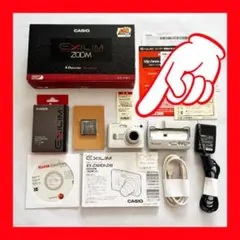CASIO EXILIM ZOOM EX-Z40 本体 　箱　取説等付属品セットのサムネイル