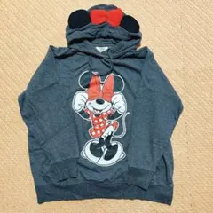 海外古着☆Disney☆ミニー☆パーカー☆L-XL