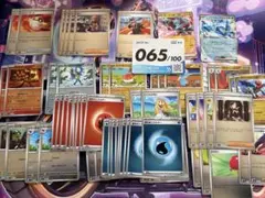 ポケモンカード　スタートデッキ100 レジアイスex ボーマンダex カラスバ抜