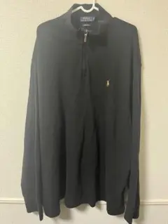 POLO RALPH LAUREN ハーフジップ スウェット XXL 黒のサムネイル
