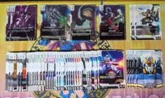 【匿名】ガンダムカードゲーム Zガンダム/エゥーゴデッキパーツまとめ売りセット
